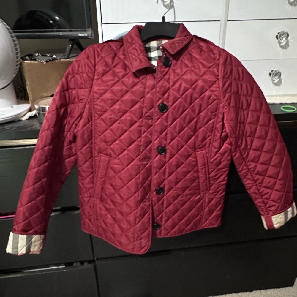 Burberry quilted jacket NWOT